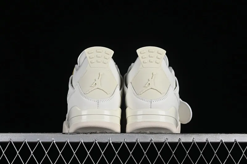 All categories Air Jordan Jordan series basketball shoes Air Jordan 4 Air Jordan 4 Retro "Metallic Gold" AJ4 Joe 4 meters white gold AQ9129-170